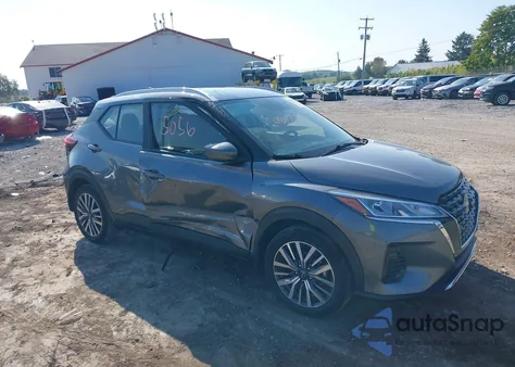 2023 Nissan Kicks Sv Xtronic Cvt z USA, uszkodzony, nr VIN 3N1CP5CV8PL566338